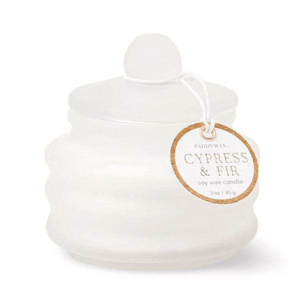 Cypress & Fir 3 Oz. Glass w/ Frosted Lid