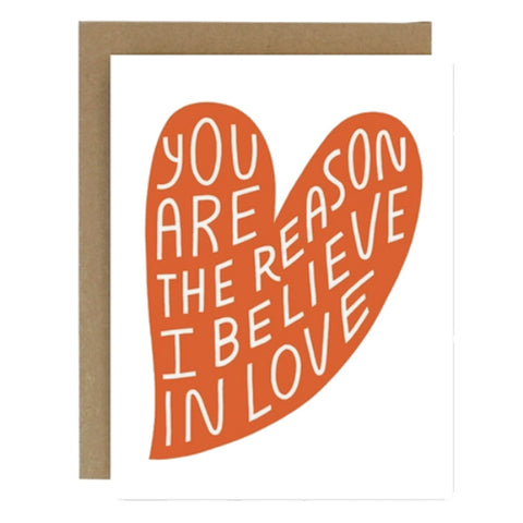 Believe In Love Card