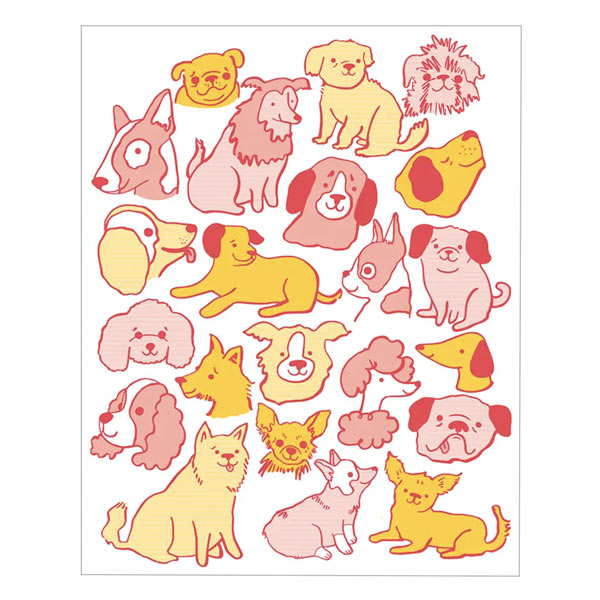 Dogs Print 8x10"