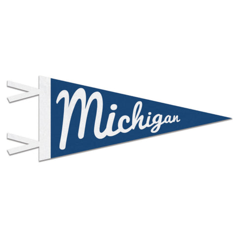 Retro Michigan Pennant