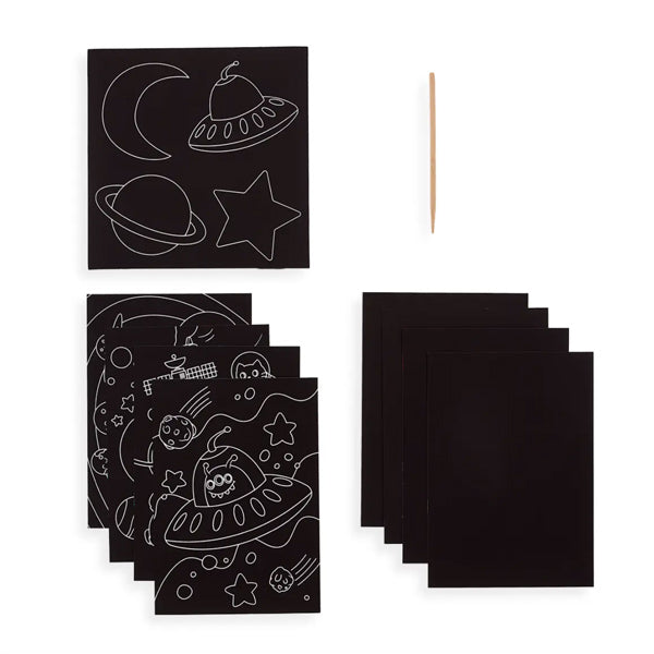 Large Scratch & Scribble Art Kits