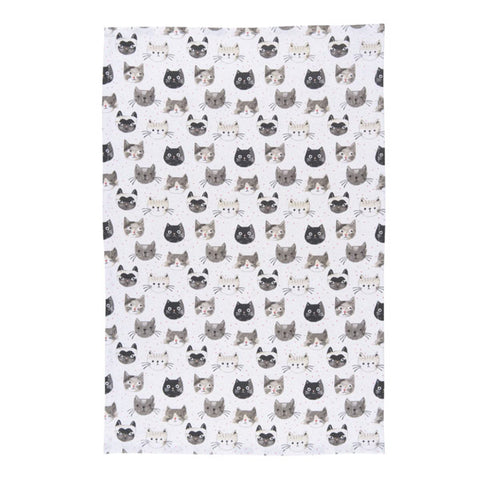 Cats Meow Tea Towel