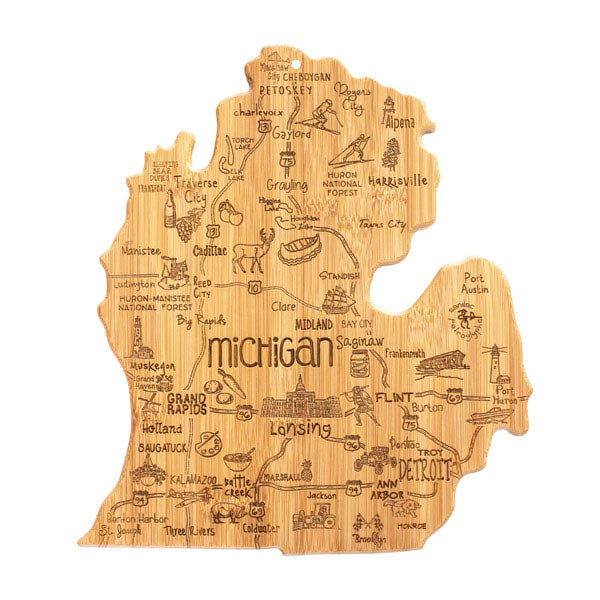 Destination Michigan - Serving and Cutting Board