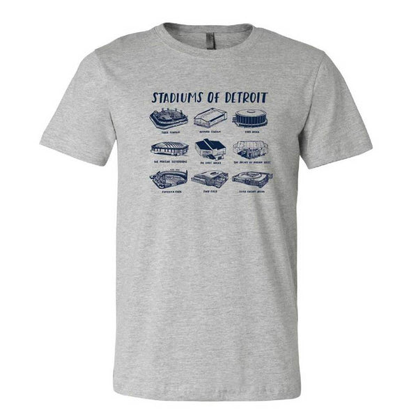 Stadiums of Detroit T-Shirt