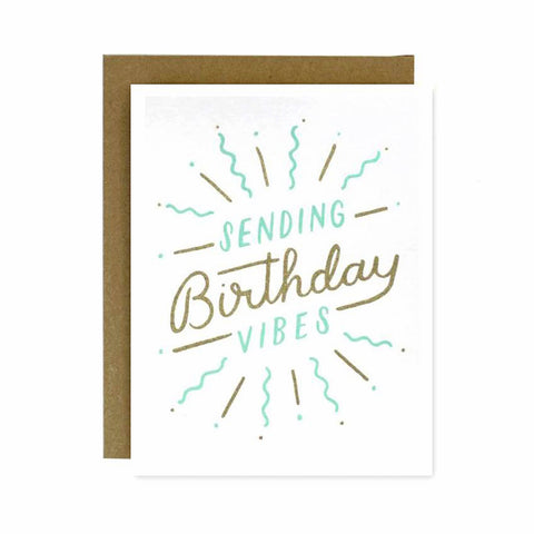 Birthday Vibes Card - City Bird 