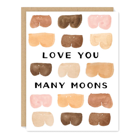 Love You Many Moons Card