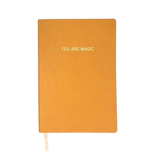 You Are Magic Blank Journal - Goldenrod