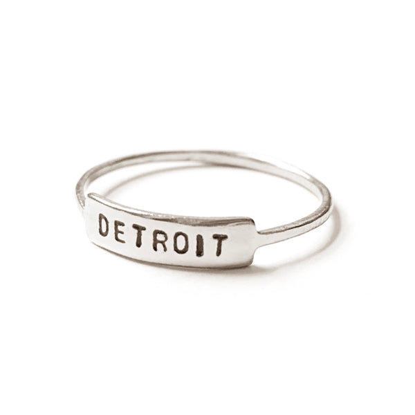 Detroit Ring - Silver