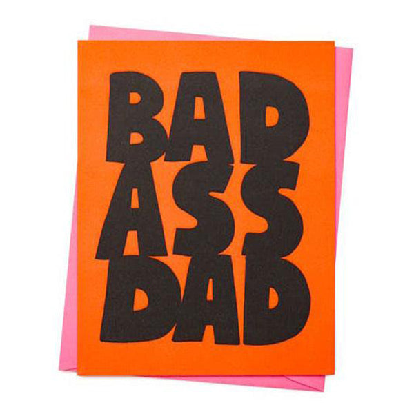Bad Ass Dad Card - City Bird 