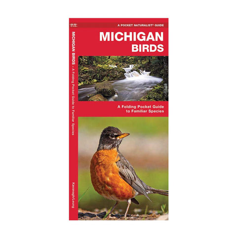 Michigan Birds - A Folding Pocket Guide