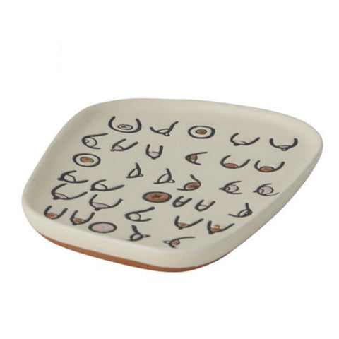 Hieroglyphic Boob Dish