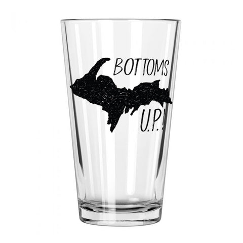 Bottoms U.P.! Pint Glass