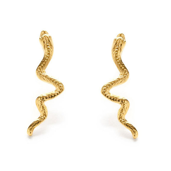 Serpent Stud Earrings