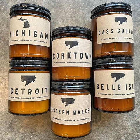 Detroit Neighborhood Candle