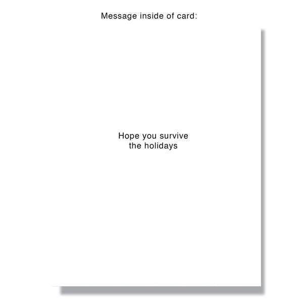 When You're Sleeping - Creepy Santa Christmas Card