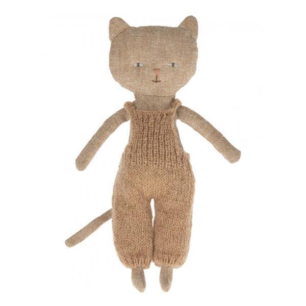 Kitten in Overalls