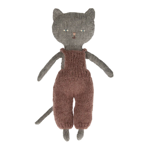Kitten in Overalls