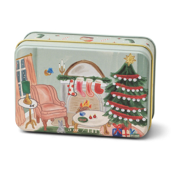 Holiday Tin 5 Oz. Matte Illustrated Pack
