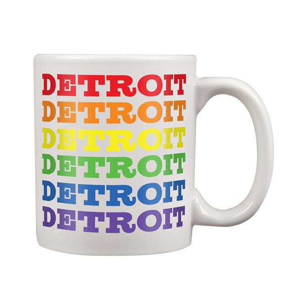Detroit Rainbow Mug