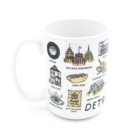 Detroit Things Mug - City Bird 