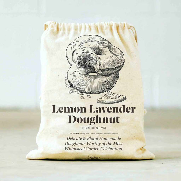 Lemon Lavender Doughnut Baking Mix