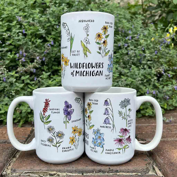 Michigan Wildflowers Mug