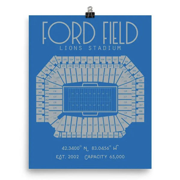 Detroit Stadium Prints