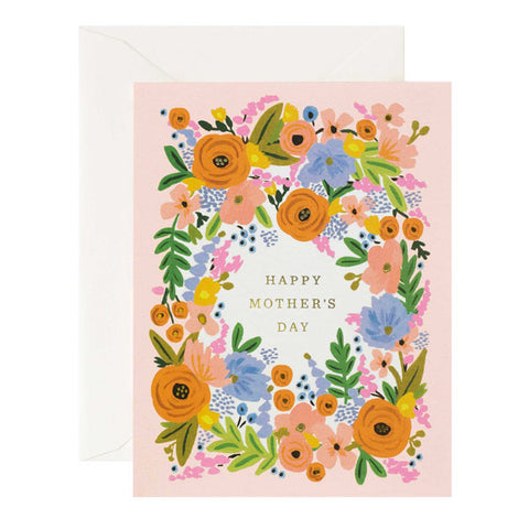 Floral Mother's Day Card - City Bird 