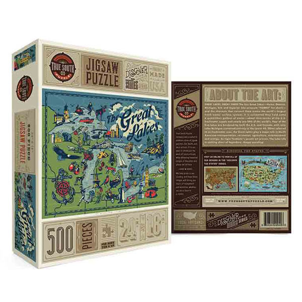 Great Lakes Puzzle - City Bird 