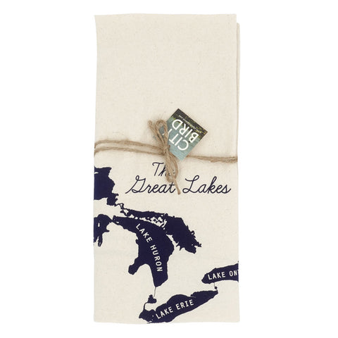 Great Lakes Tea Towel - City Bird 