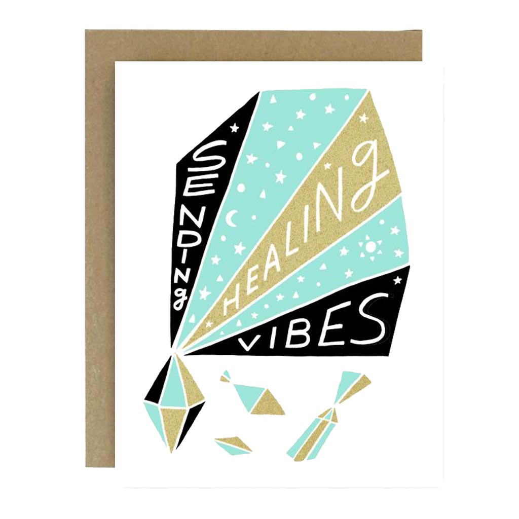 Healing Vibes Card – City Bird