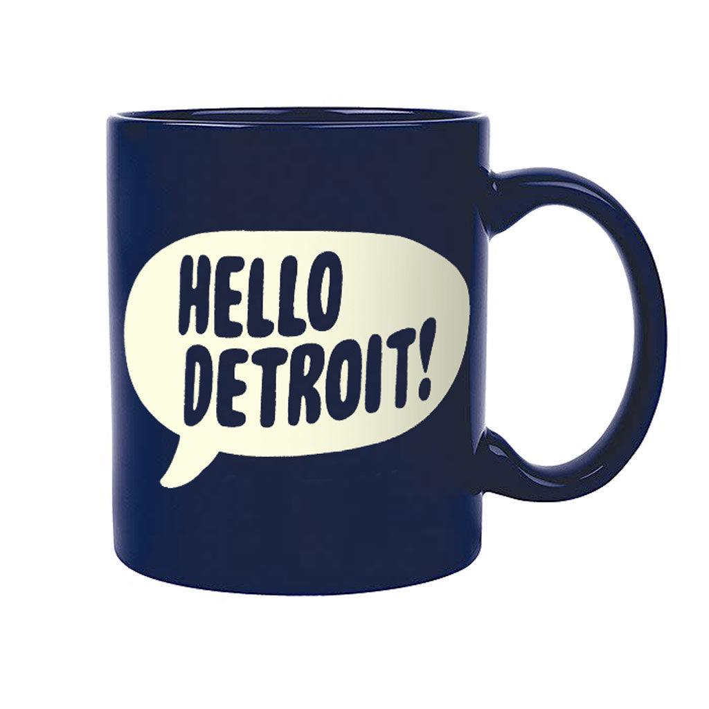 Hello Detroit Mug