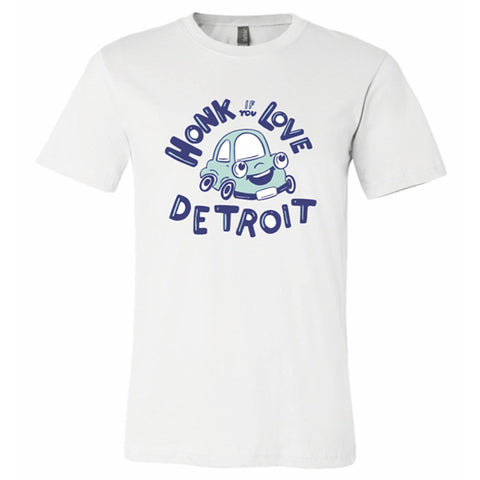 Honk if you Love Detroit T-Shirt