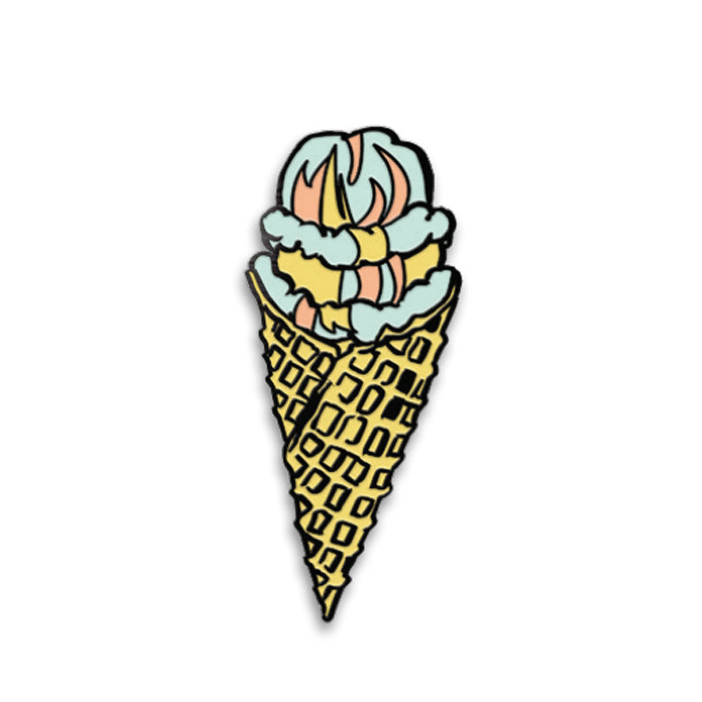 Superman Ice Cream Enamel Pin
