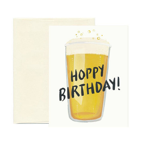 Hoppy Birthday Card - City Bird 