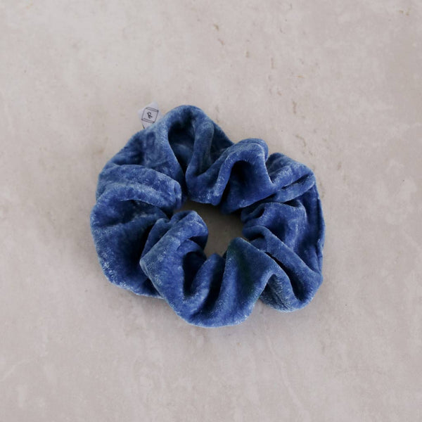 Naturally Dyed Velvet Scrunchie