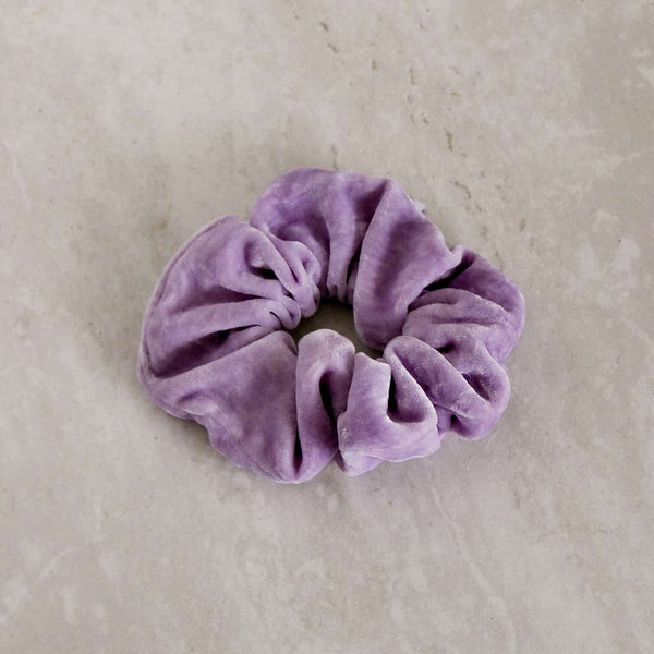Naturally Dyed Velvet Scrunchie