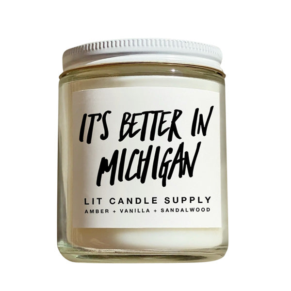 It's Better in Michigan Candle
