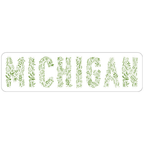Michigan Plants Sticker