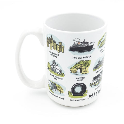 Michigan Sights Mug - City Bird 