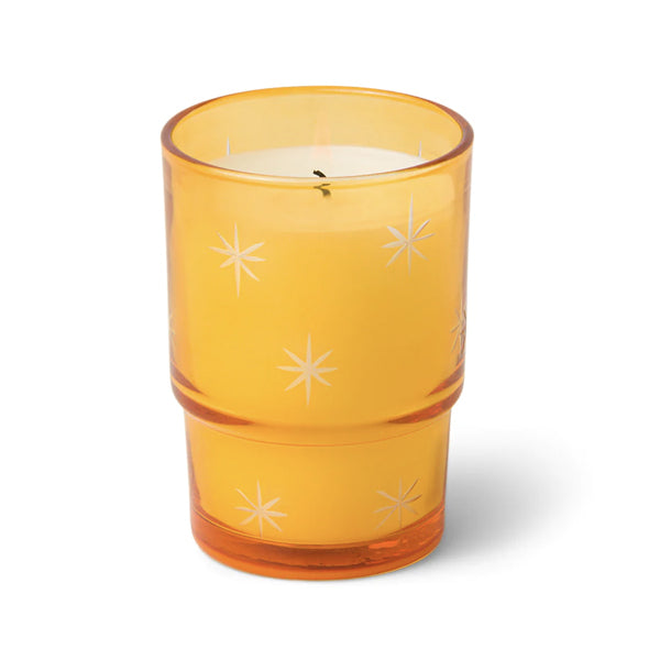 Noel Etched Stars Candle 5.5oz