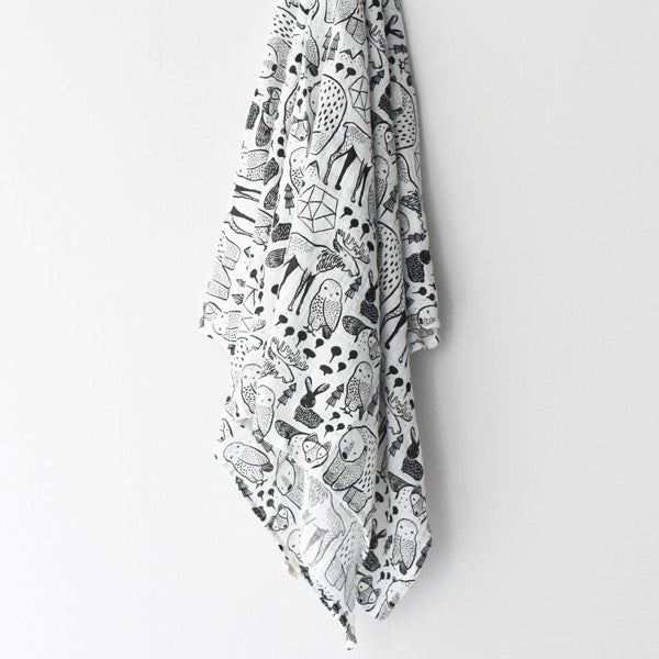 Organic Muslin Swaddle - Nordic