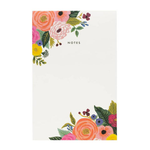 Juliet Rose Notepad - City Bird 