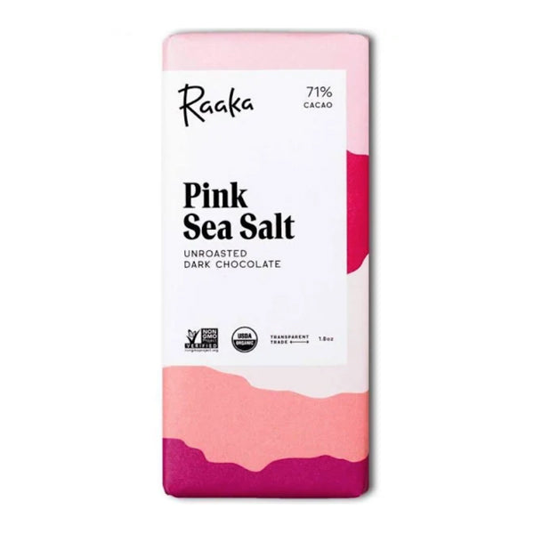 Pink Sea Salt Chocolate Bar - City Bird 