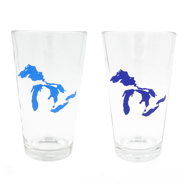 Great Lakes Pint Glass