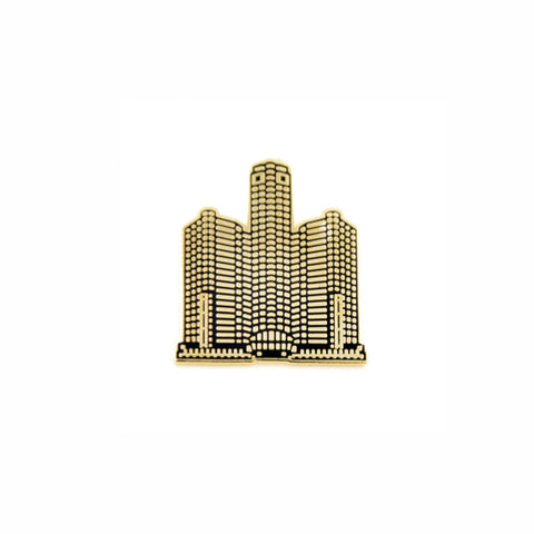 Renaissance Center Enamel Pin - City Bird 