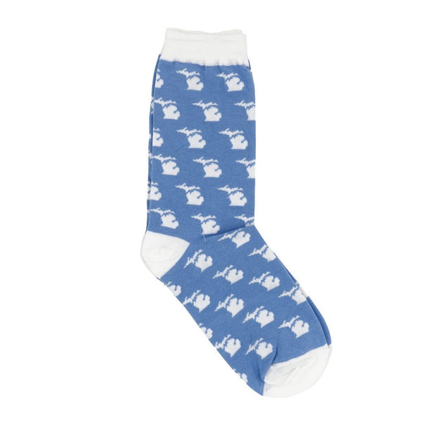 Michigan Mitten Pattern Socks - City Bird 