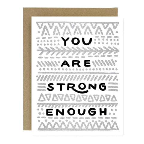 Strong Enough Card - City Bird 