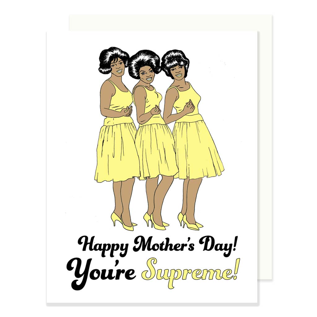 Supremes Mother's Day Card