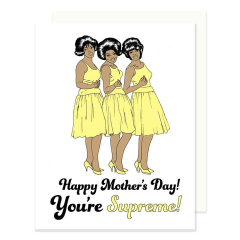 Supremes Mother's Day Card